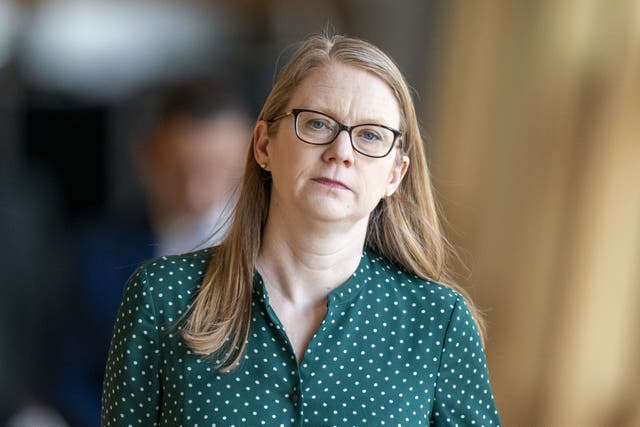 Scottish Social Justice Secretary Shirley-Anne Somerville spoke in a debate on the UK-wide Bill on Tuesday (Jane Barlow/PA)