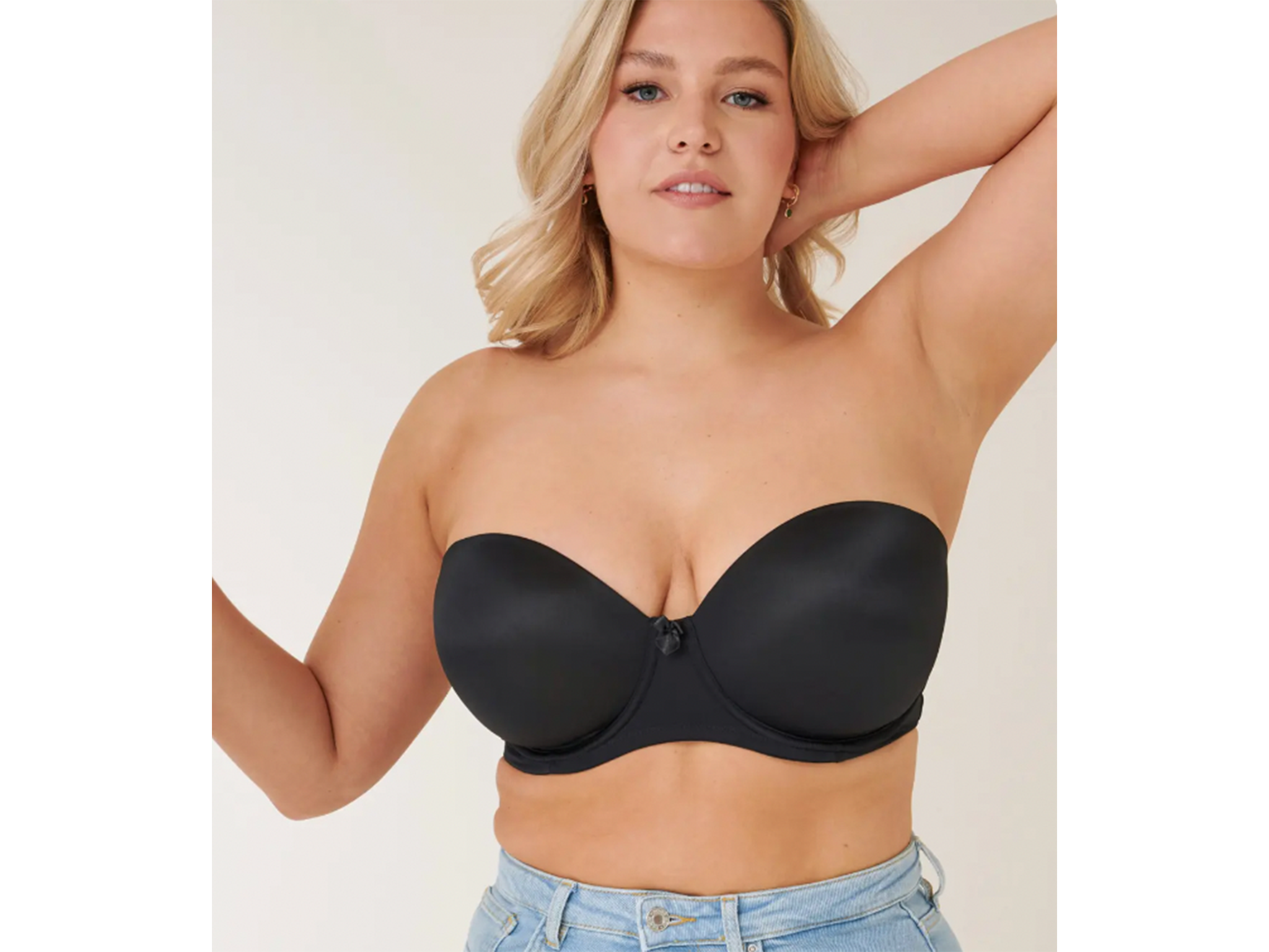 Pour Moi definitions strapless bra review