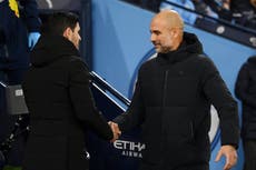 Pep Guardiola rejects Mikel Arteta comparisons ahead of Premier League title clash