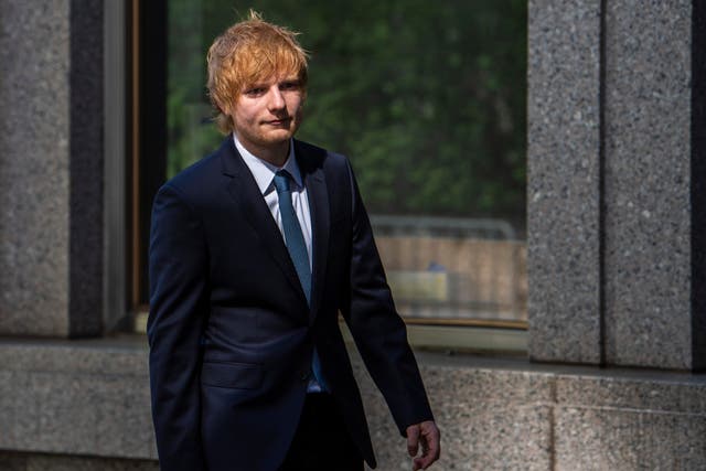 <p>Ed Sheeran Copyright Lawsuit</p>