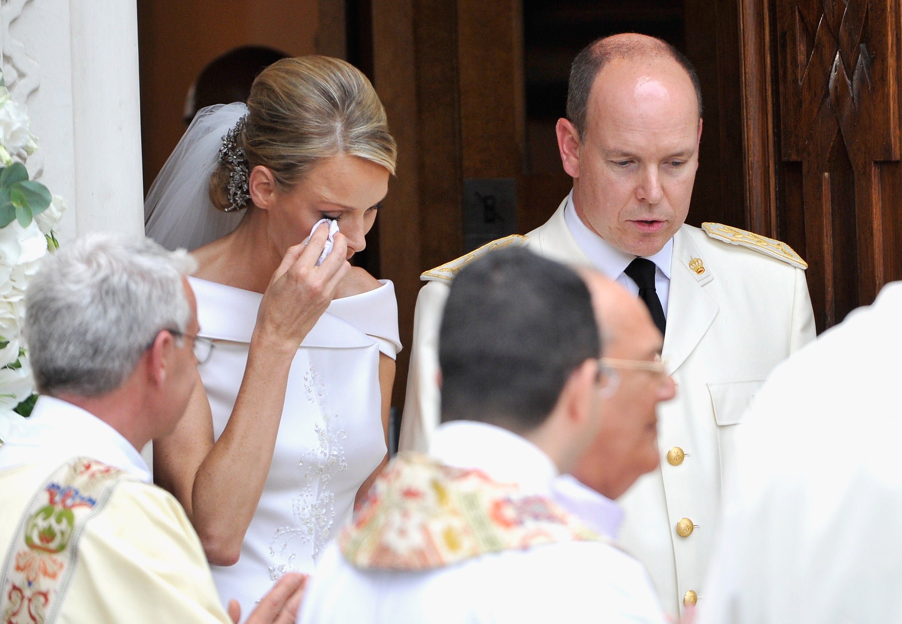 Charlene Wittstock was ‘overwhelmed’ with emotion at her wedding