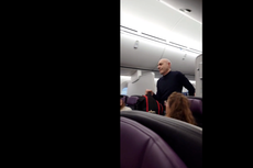 Flight turned around three hours in after ‘disruptive’ passenger sits in crew seat