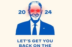 Biden embraces ‘Dark Brandon’ meme as he launches re-election bid
