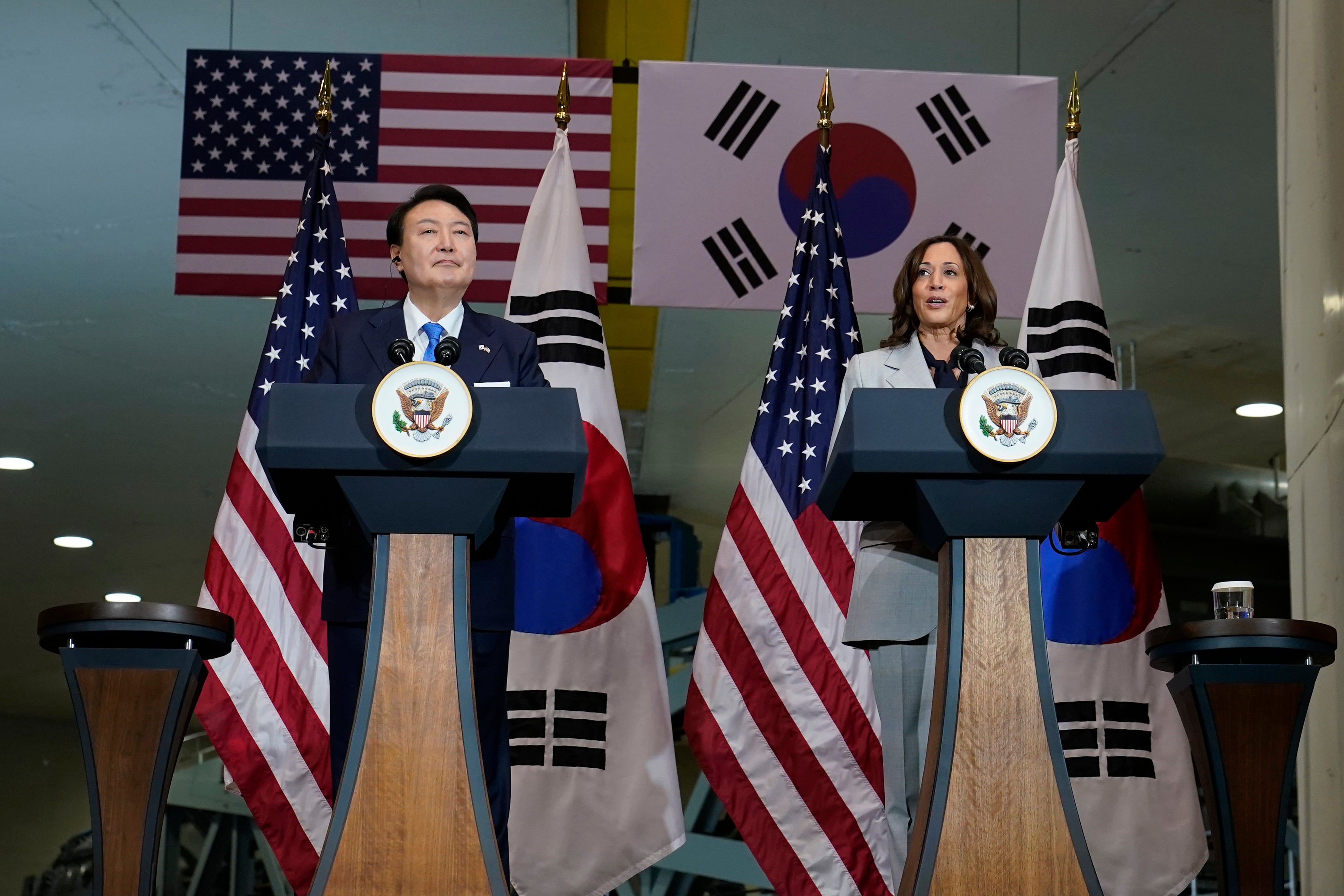 Harris US South Korea