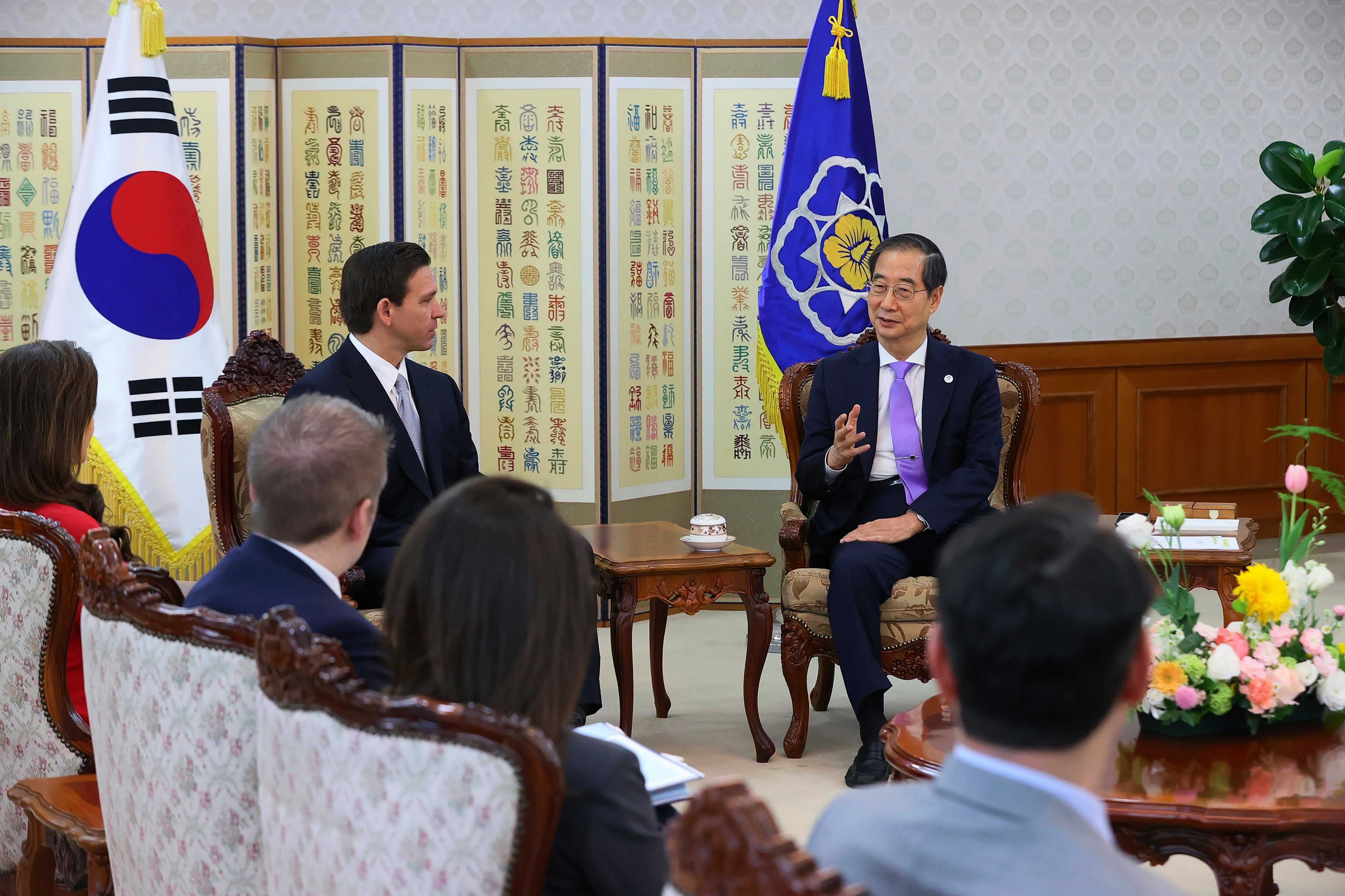 South Korea US DeSantis