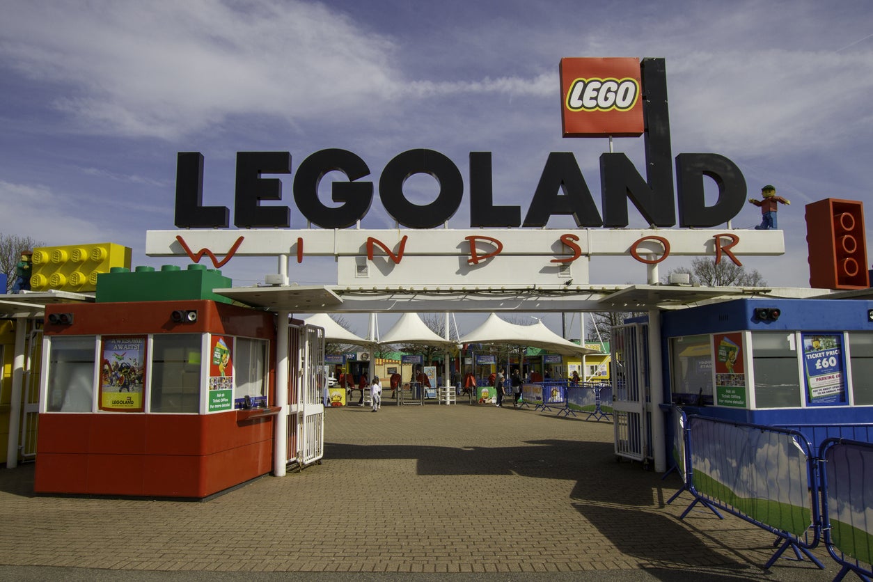 The entrance to Legoland Windsor Resort