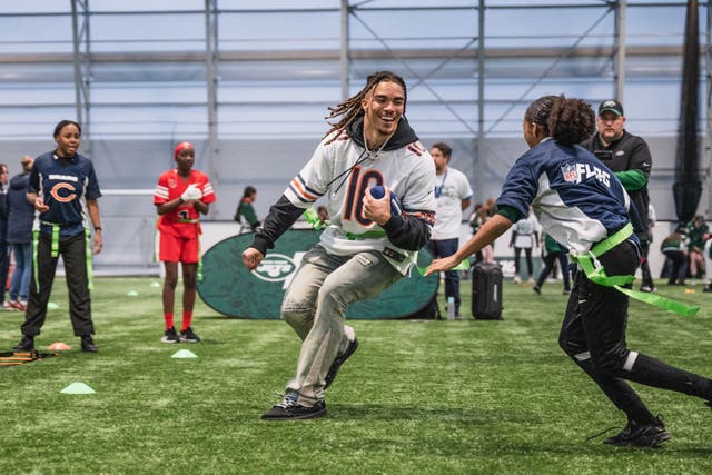 Chicago Bears wide receiver Chase Claypool was a second-round draft pick in 2020 (Jerome Favre/Raccoon London/PA Wire)
