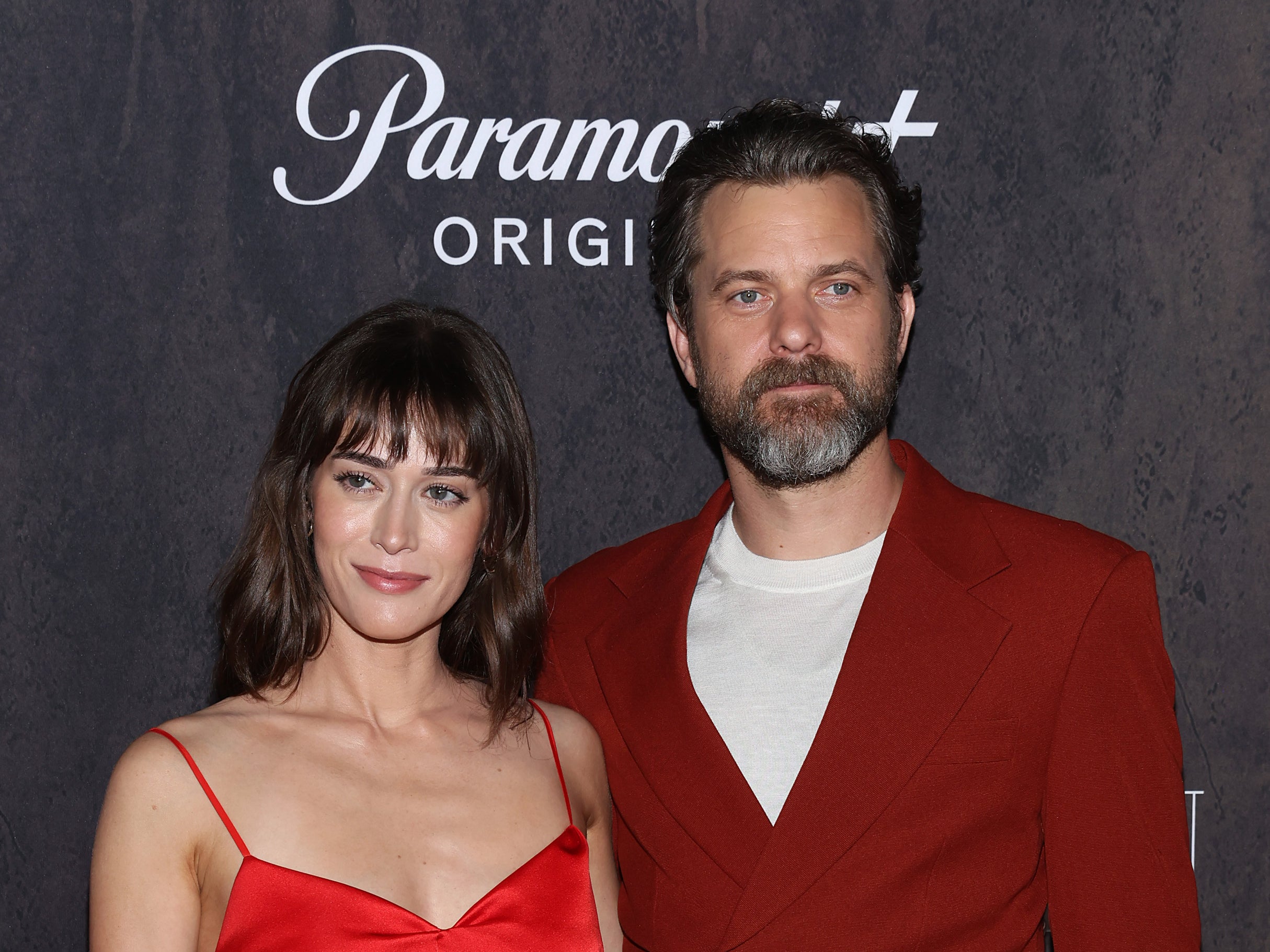 Lizzy Caplan and Joshua Jackson attend the Los Angeles Premiere of Paramount +’s ;Fatal Attraction’, 24 April