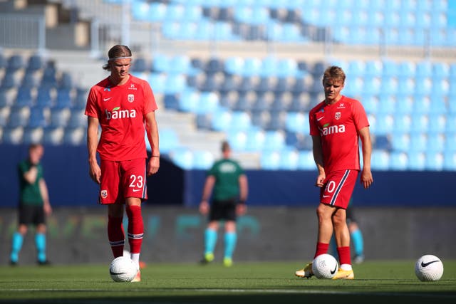 <p>Erling Haaland and Martin Odegaard are the great hopes of Norwegian football</p>