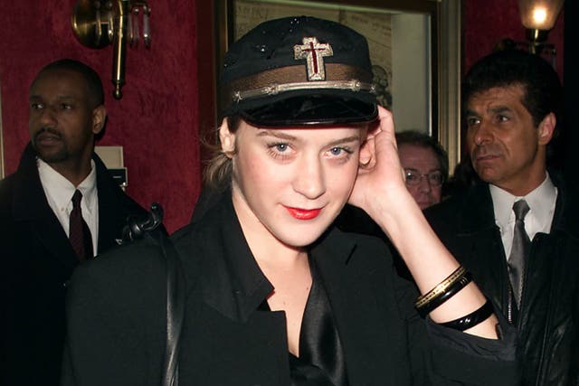 <p>Chloe Sevigny, at the premiere of the movie, 'Hannibal,' at the Ziegfeld Theater, New York City, Monday February 06, 2001</p>