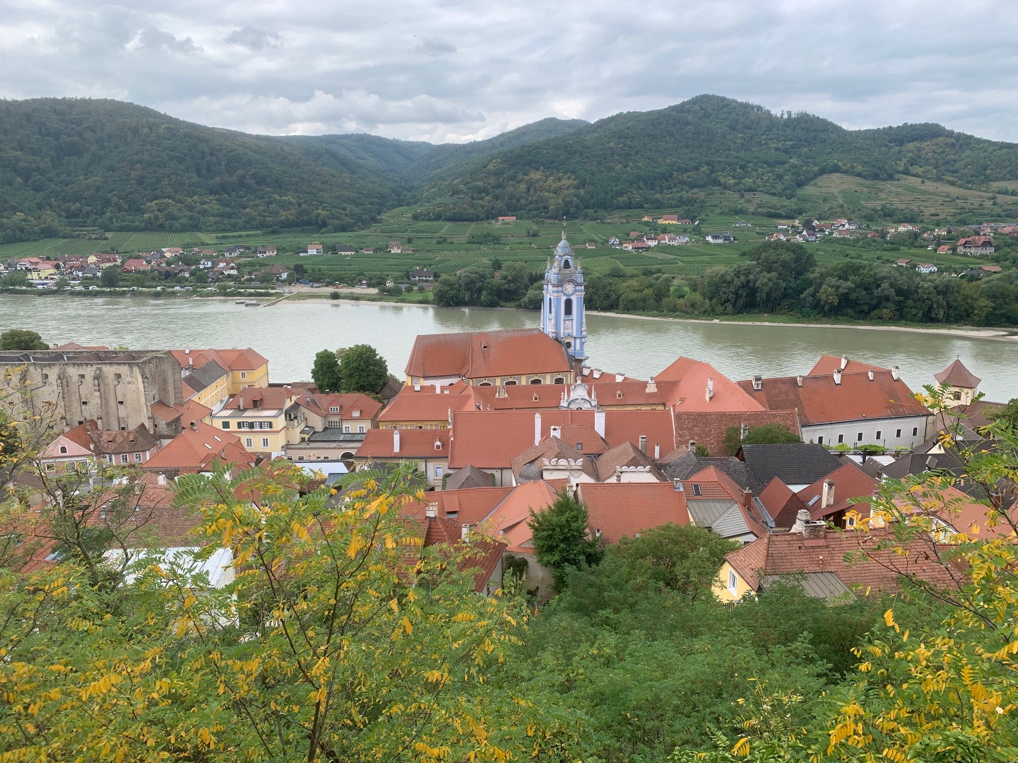 The pretty village of Durnstein