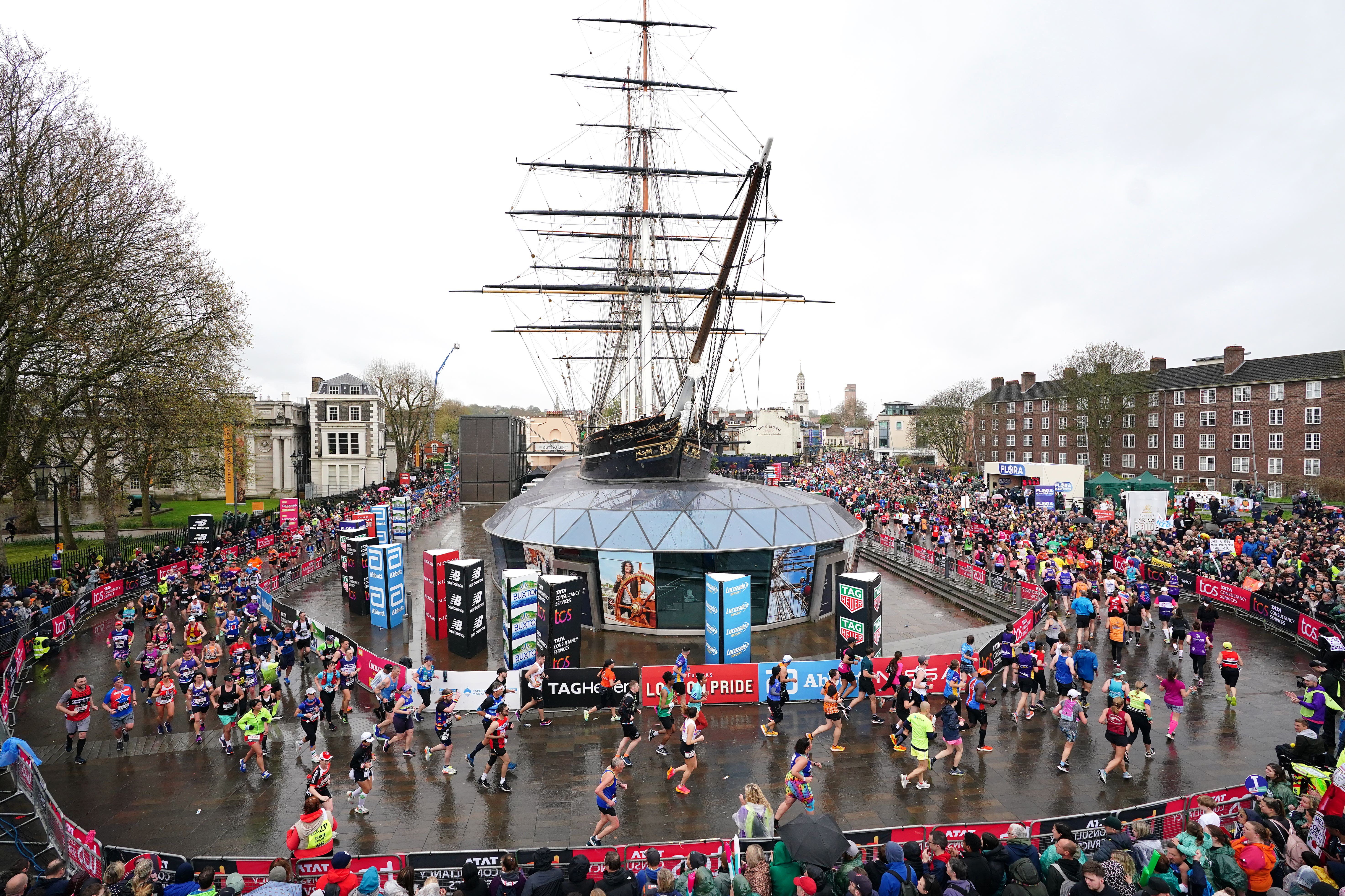 The TCS London Marathon on Sunday (Zac Goodwin/PA)
