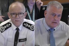 Britain’s top cop in angry clash with Tory deputy chairman Lee Anderson