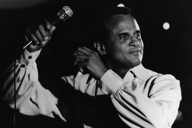 <p>Harry Belafonte, performing at the Circus Krone Bau, Munich</p>