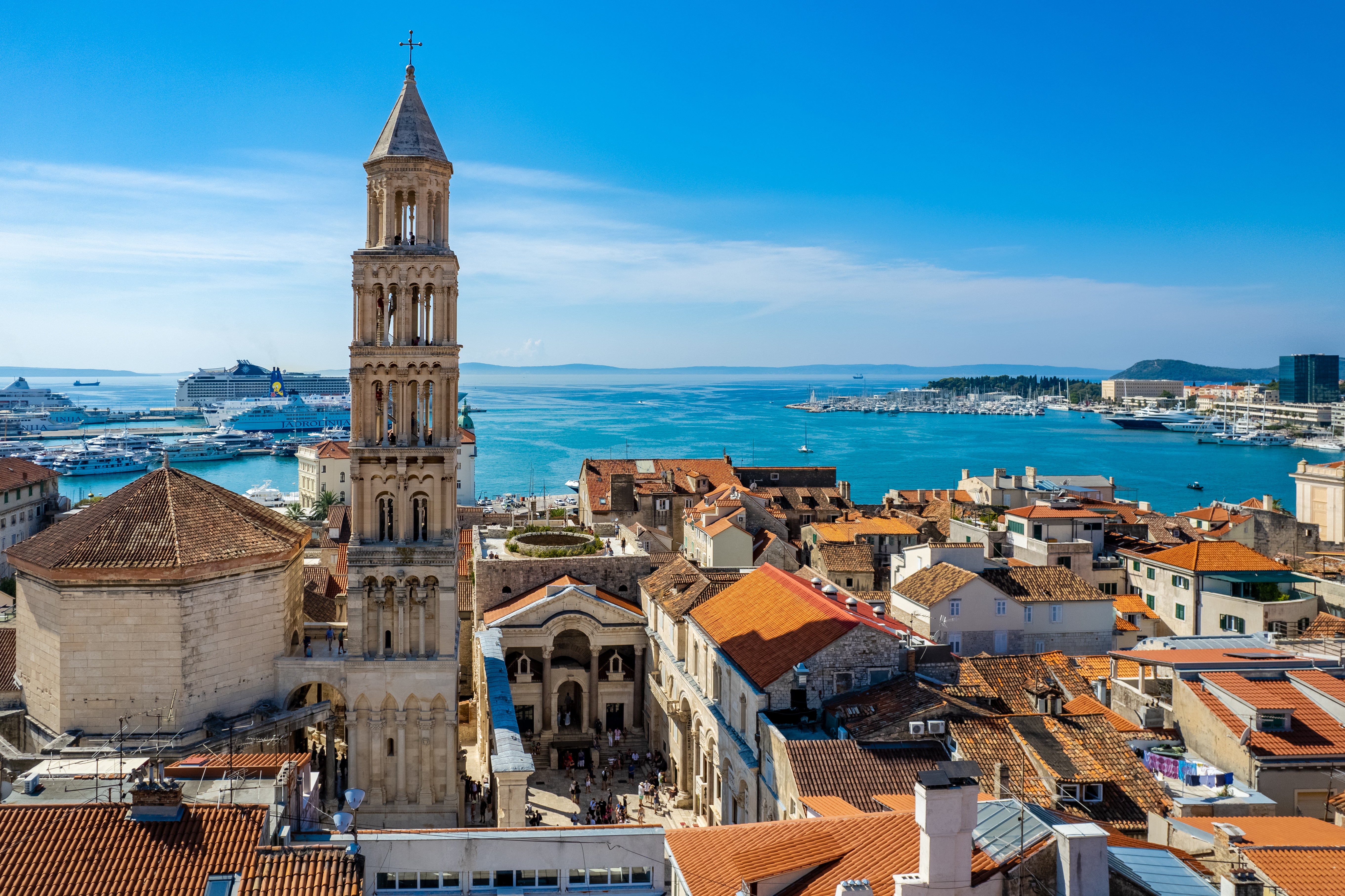 Split’s stunning historic centre allows you to step back 1700 years