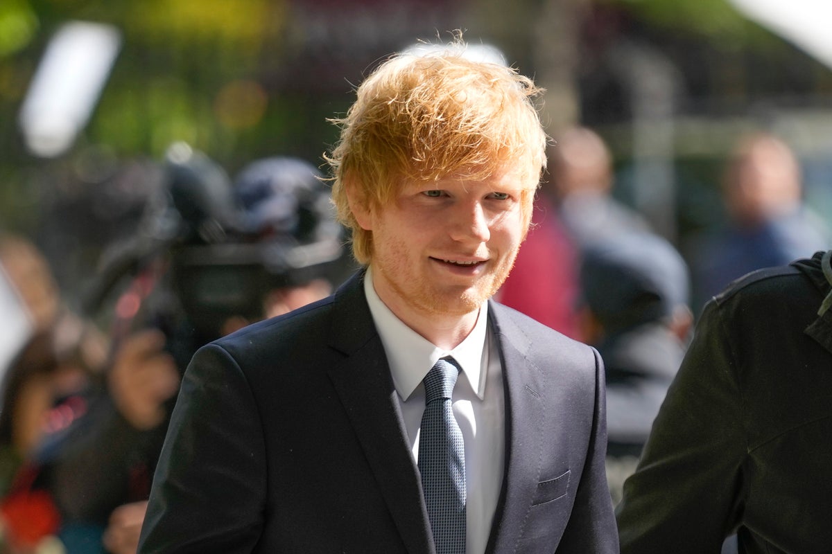Ed Sheeran trial bursts into laughter over ‘hideous’ AI rendition of ‘Let’s Get It On’
