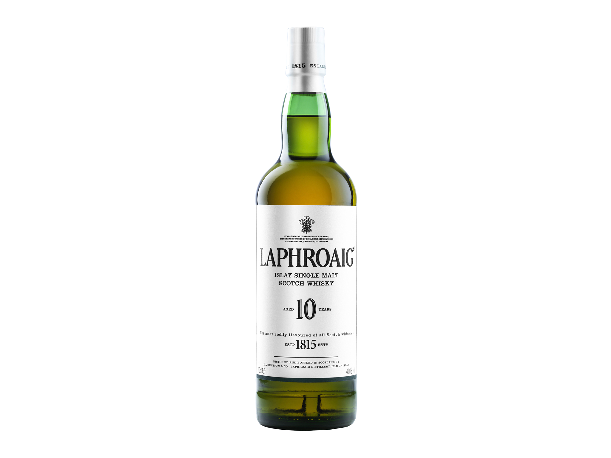 Laphroaig 10-year-old Islay single malt Scotch whisky