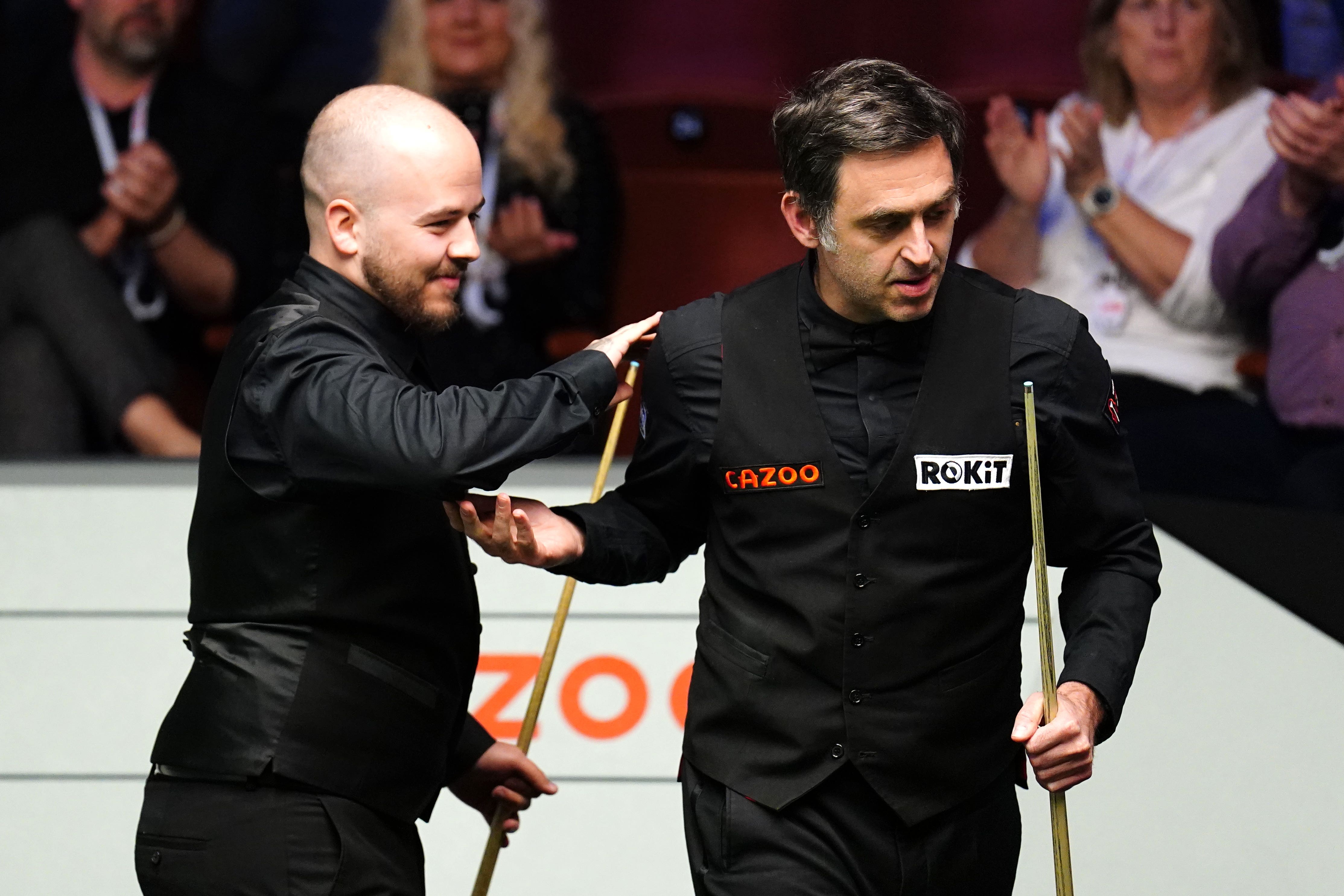 World Snooker Championship Ronnie OSullivan knocked out of by Luca Brecel The Independent