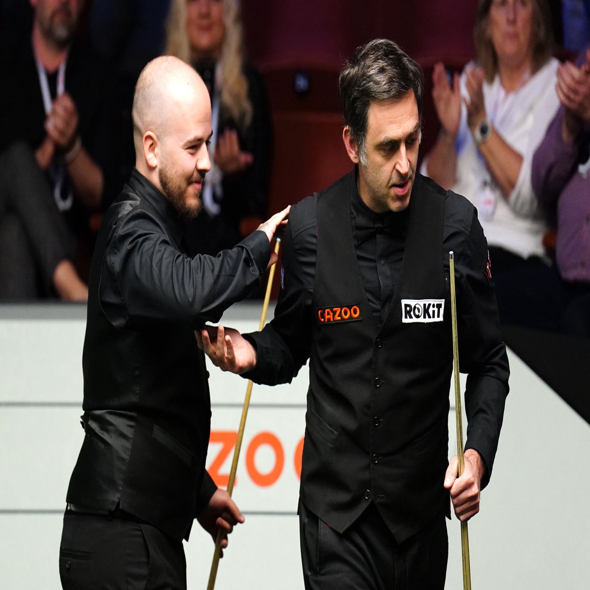 World Snooker Championship: Ronnie O'Sullivan knocked out of by Luca Brecel  | The Independent