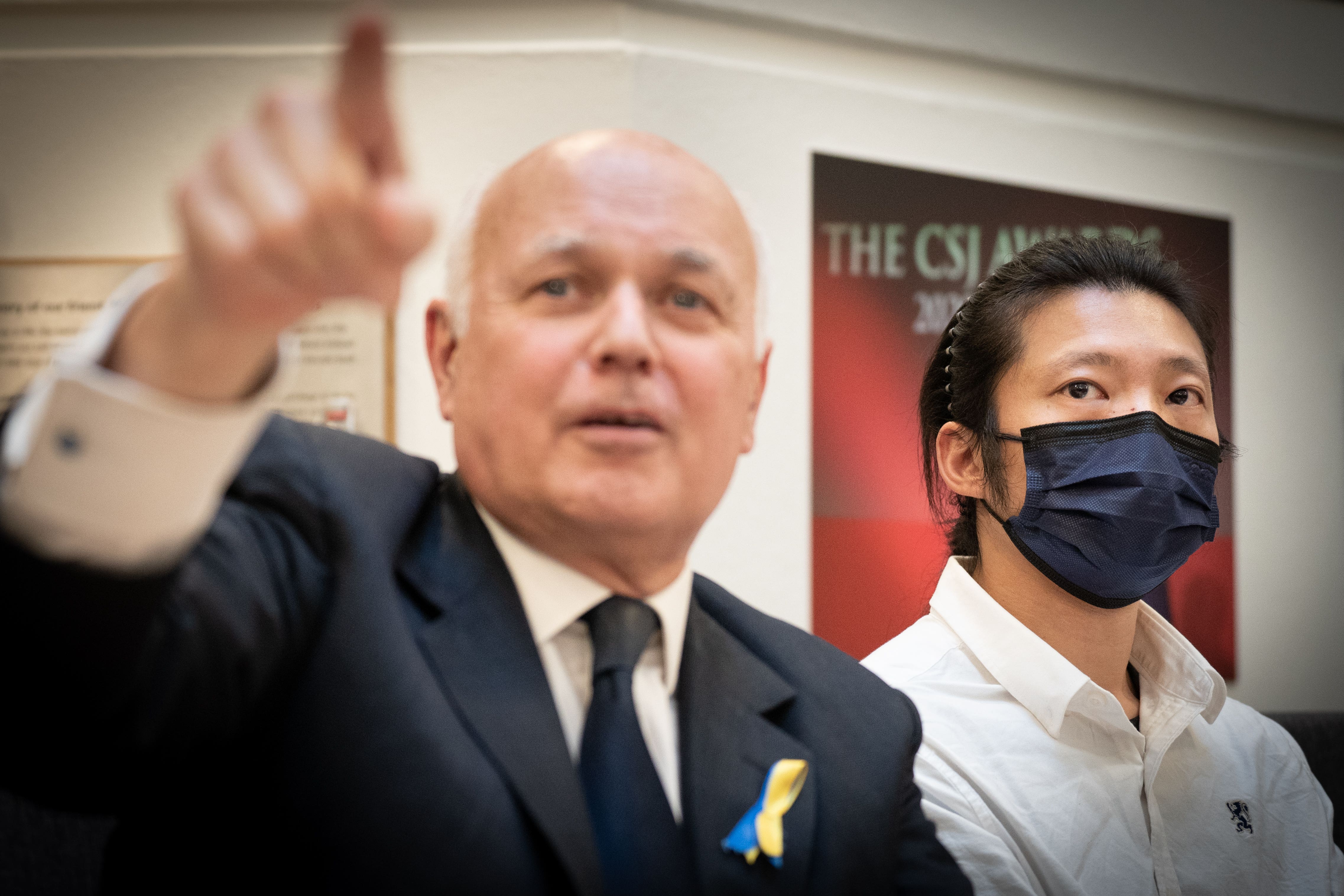 Sir Iain Duncan Smith has warned of security risks