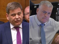 Top Tory in ‘aggressive’ row with expelled MP and Game of Thrones star’s dad: ‘Outside and we’ll sort it!’