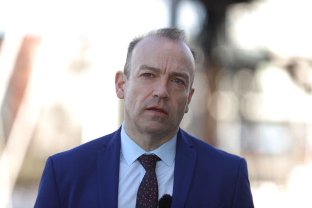 Chris Heaton-Harris will deliver the budget in the absence of powersharing (Liam McBurney/PA)