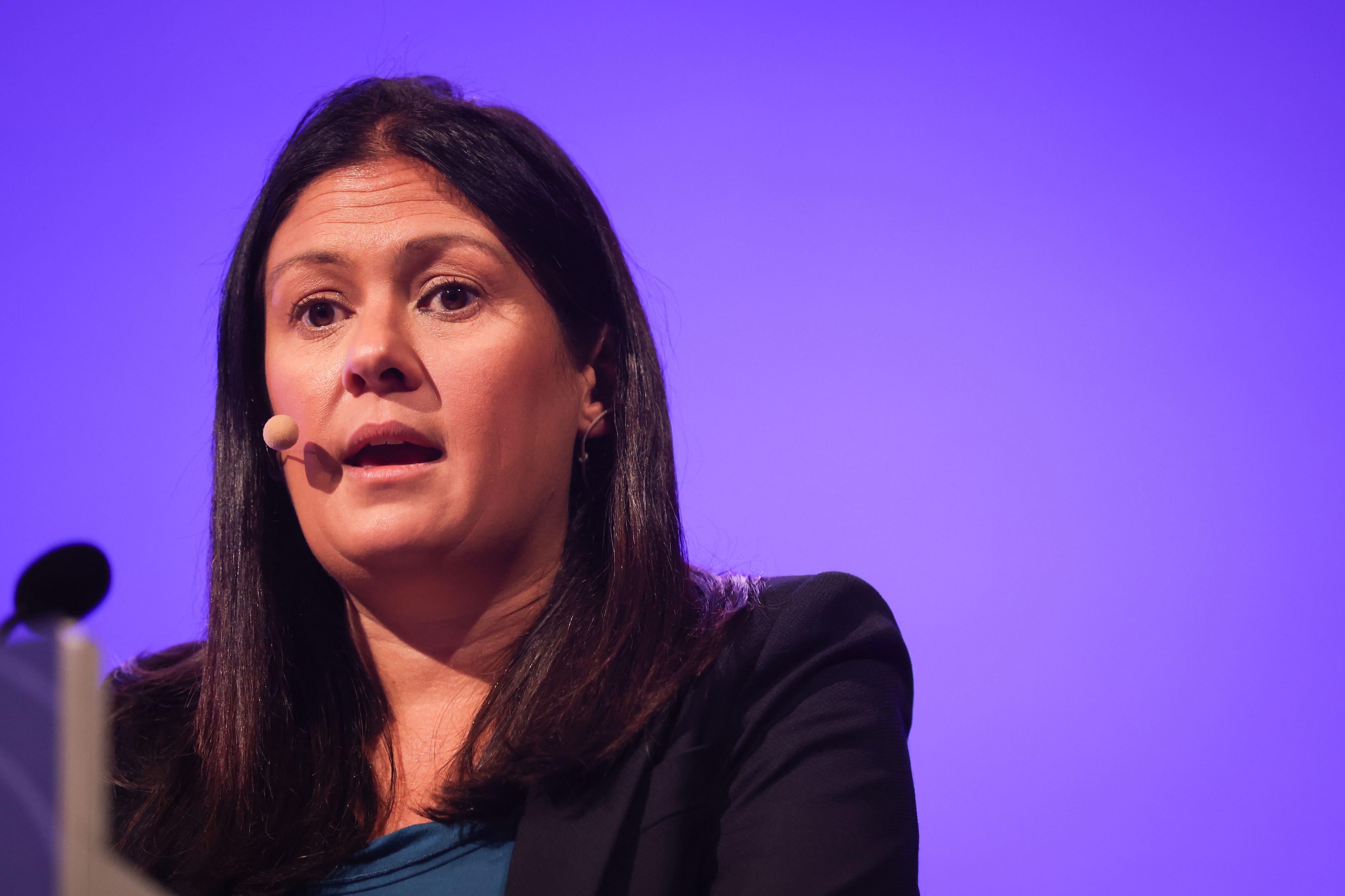 Shadow housing secretary Lisa Nandy (James Speakman/PA)