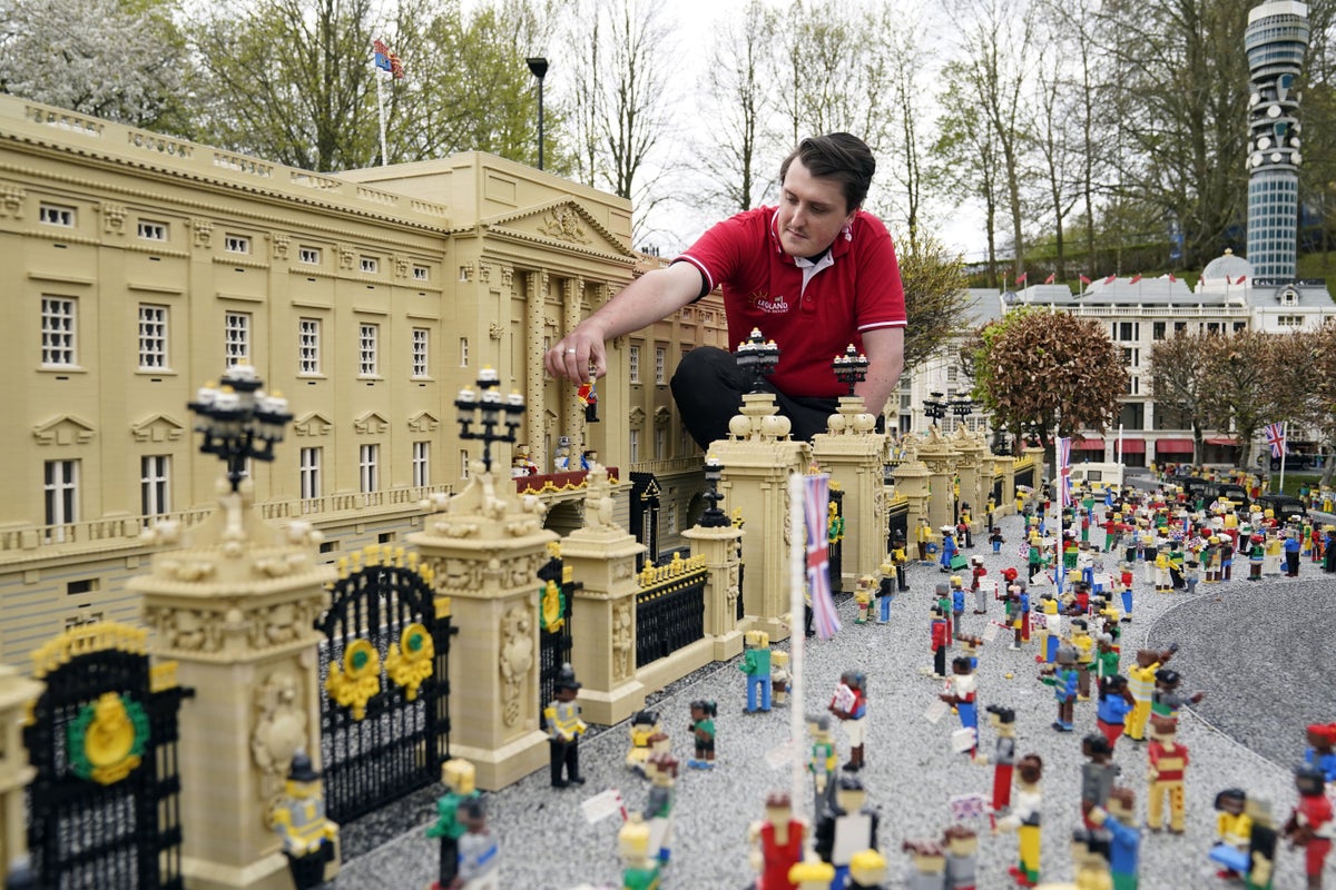 Legoland reveals new miniature models for the King’s coronation