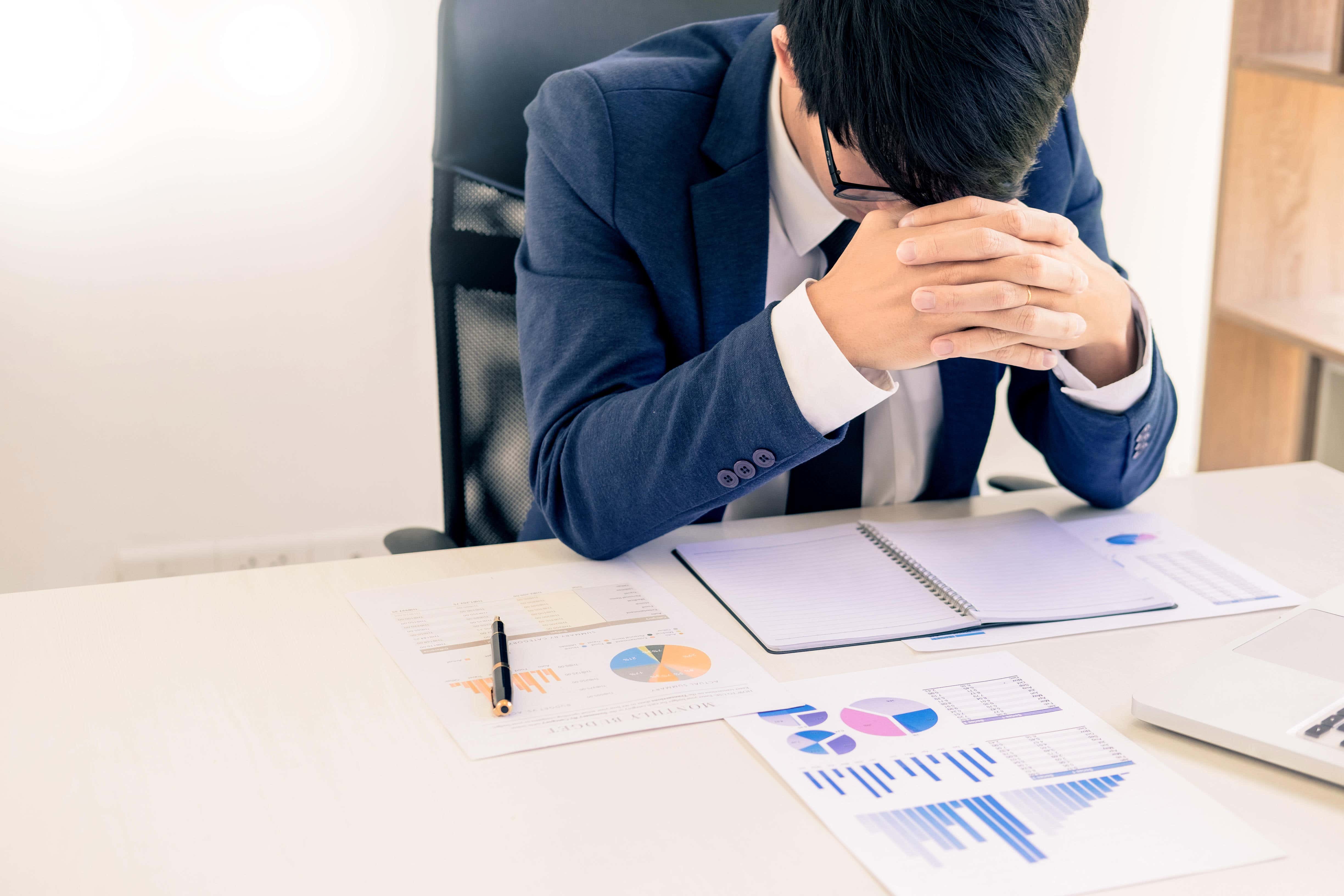 The conciliation service Acas said its research found that only 34% of employees felt their workplace was effective at managing stress (Alamy/PA)