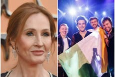 JK Rowling accuses Irish Eurovision act of ‘misogyny’ after they cut ties with creative director
