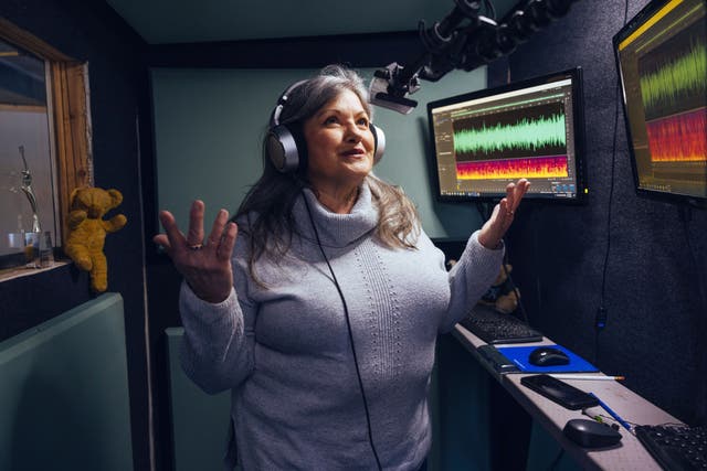 <p>Bev Standing at her home studio in Frankford, Ontario</p>