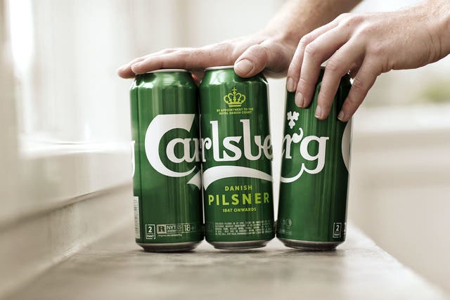 Carlsberg lager (Carlsberg/PA)