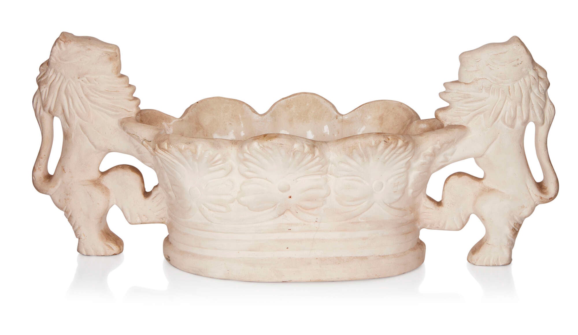 Constance Spry Crown and Lion vase, sold at Roseberys for £5,200