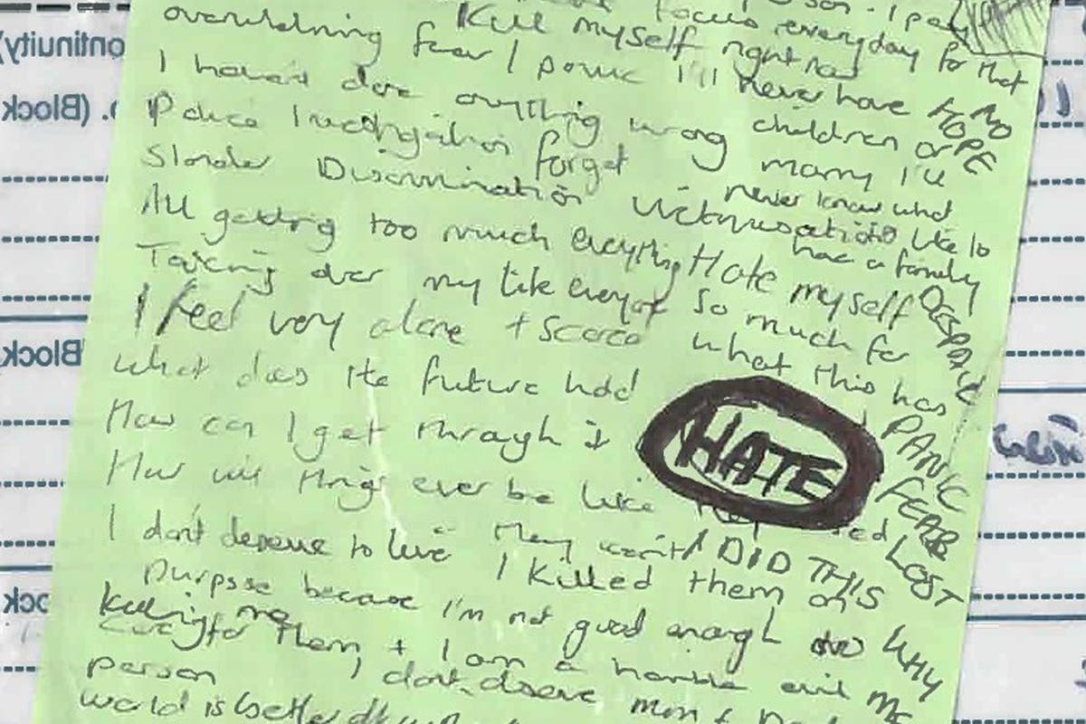 Accused nurse wrote note because ‘everything got on top of me’, court told