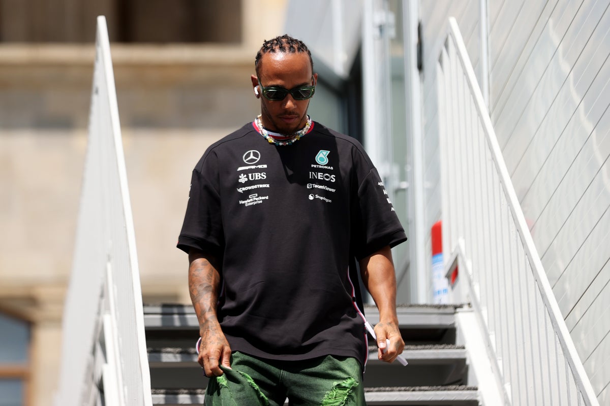 Lewis Hamilton unfazed after Charles Leclerc tipped for Mercedes move