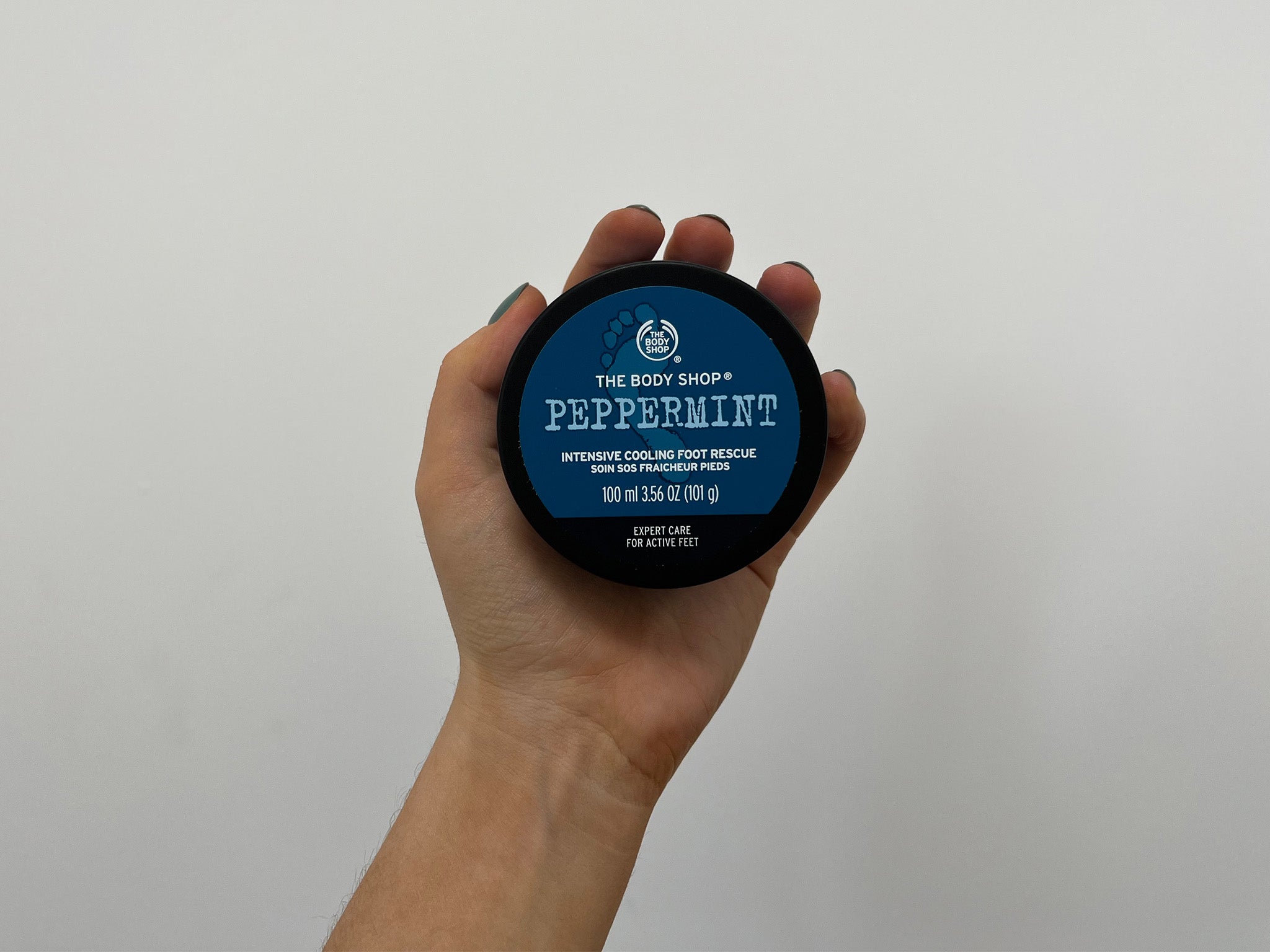 The Body Shop peppermint intensive cooling foot rescue