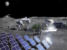 Nasa extracts oxygen from lunar soil in ‘big step’ towards living on the Moon