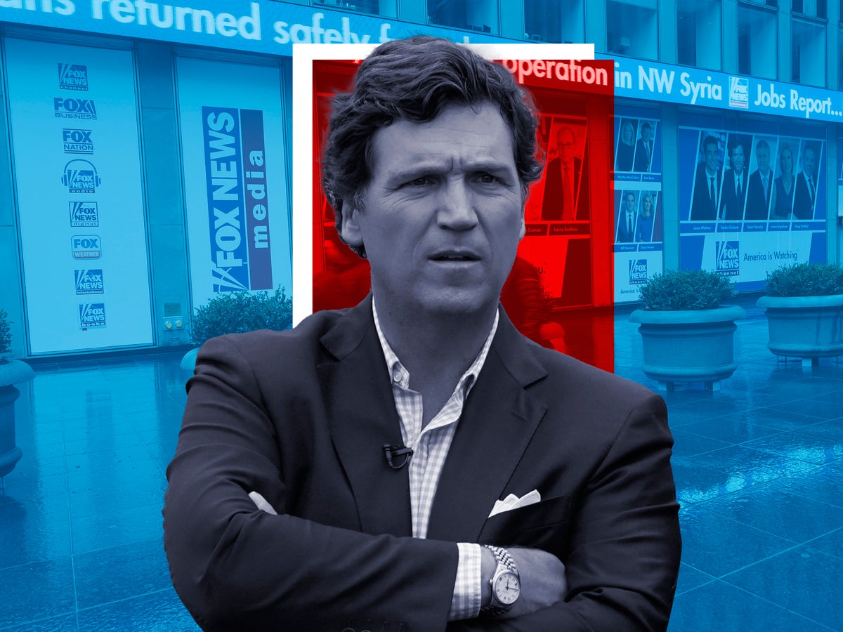 Tucker Carlson news – live: Fired Fox News host’s sexist comments about fans revealed as Newsmax ratings climb