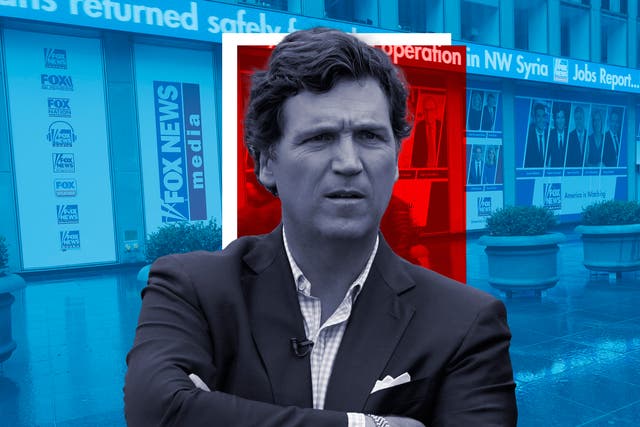 <p>Tucker Carlson was fired from Fox News this week </p>