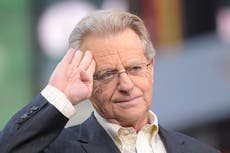 Jerry Springer death: Legendary TV host dies aged 79