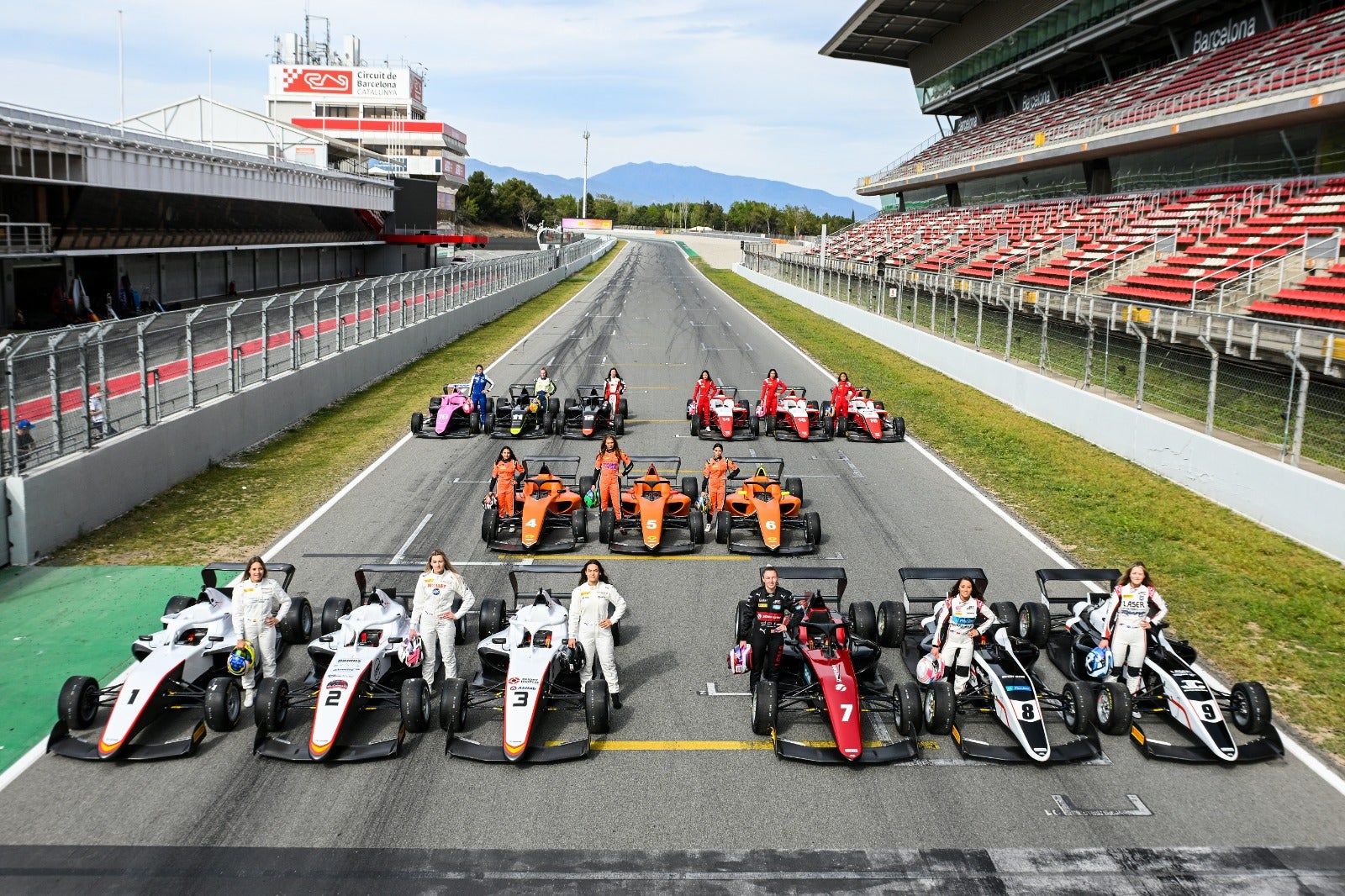 F1 Academy will have 15 drivers competing across 21 races this season