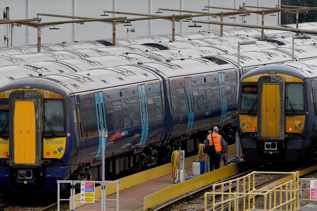 A rail strike will be held on May 13 (PA)