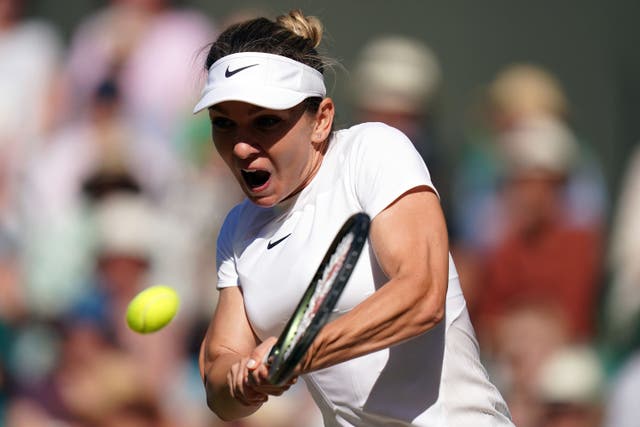 <p>Simona Halep has been provisionally suspended since October (John Walton/PA)</p>