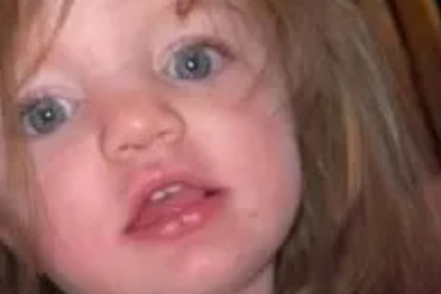 <p>Oaklee Snow, a 1-year-old girl whose remains were found hidden in an abandoned home’s dresser in Indiana after she was allegedly killed by her mother’s boyfriend</p>