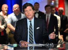 Tucker Carlson news – live: Right-wing rival Newsmax sees ratings spike after Fox News fires star host