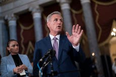 Kevin McCarthy flip flops on George Santos and says he won’t support indicted congressman’s re-election bid