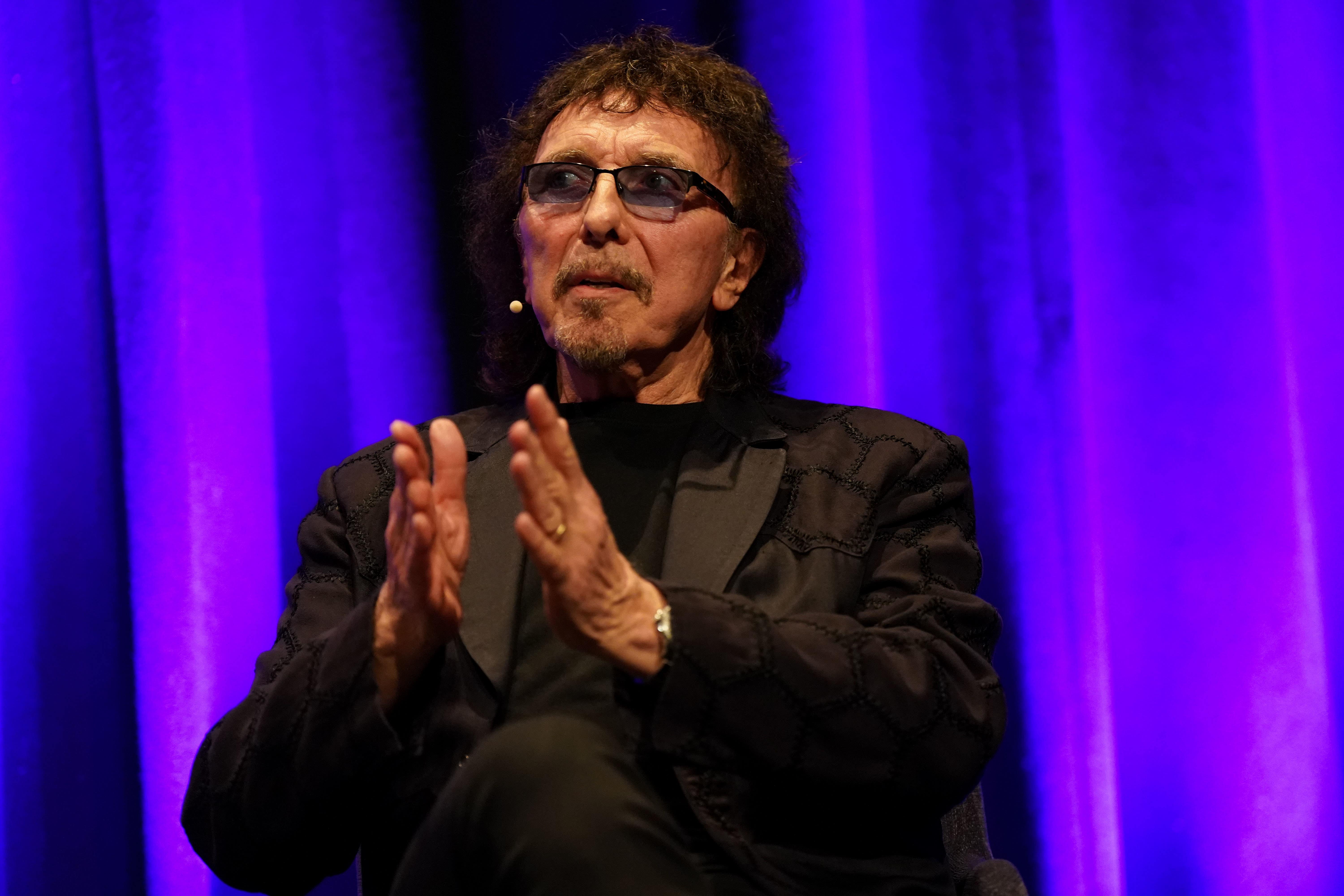 Tony Iommi attends Birmingham launch event for Black Sabbath – The Ballet (Jacob King/PA)