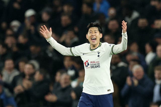 <p>Son Heung-min equalised as United threw away three points </p>