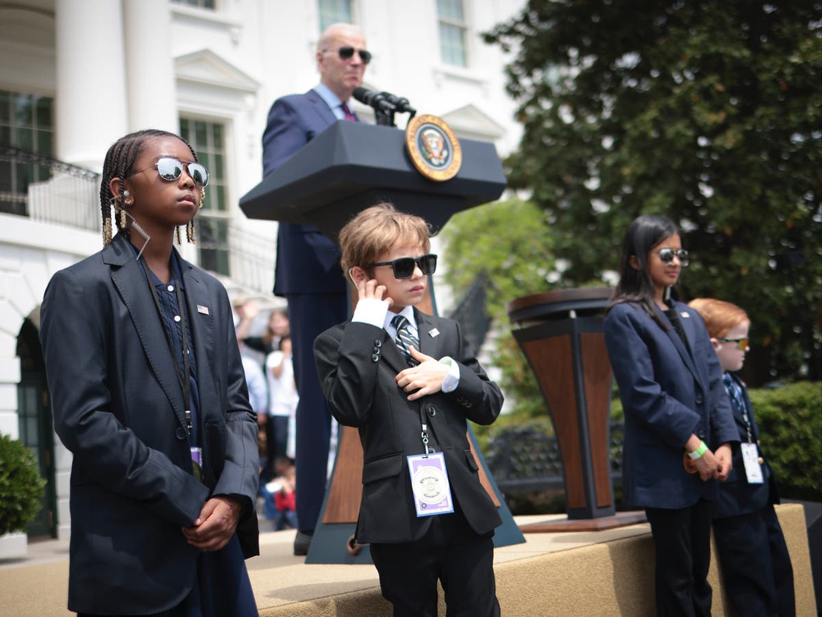 Agen Dinas Rahasia Anak Mencuri Perhatian di Hari Bawa Anak Anda ke Tempat Kerja: ‘Sangat Lucu’