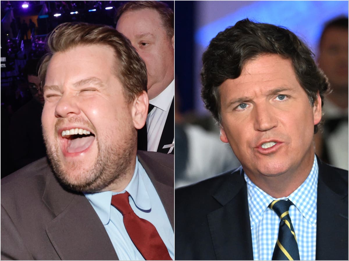James Corden jokes he’ll be on Dancing with the Stars with Tucker Carlson